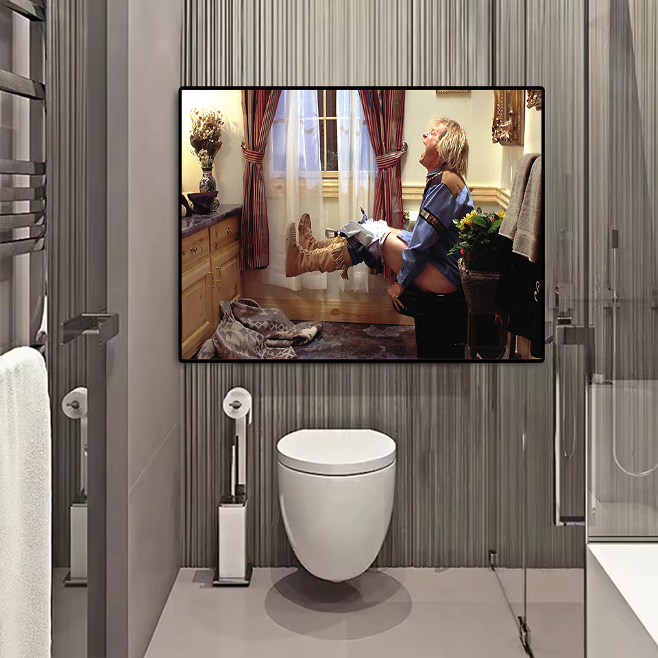 Vintage Funny Movie Scenes Bat - Home Movie Bathroom Scene บทวิจารณ์และราคา