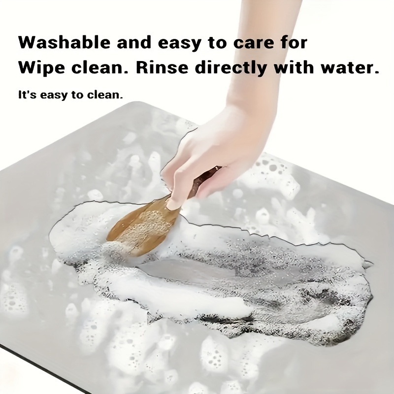 L-Shaped Non-Slip Floor Mat fo - Home Bathroom Floor Mats บทวิจารณ์และราคา